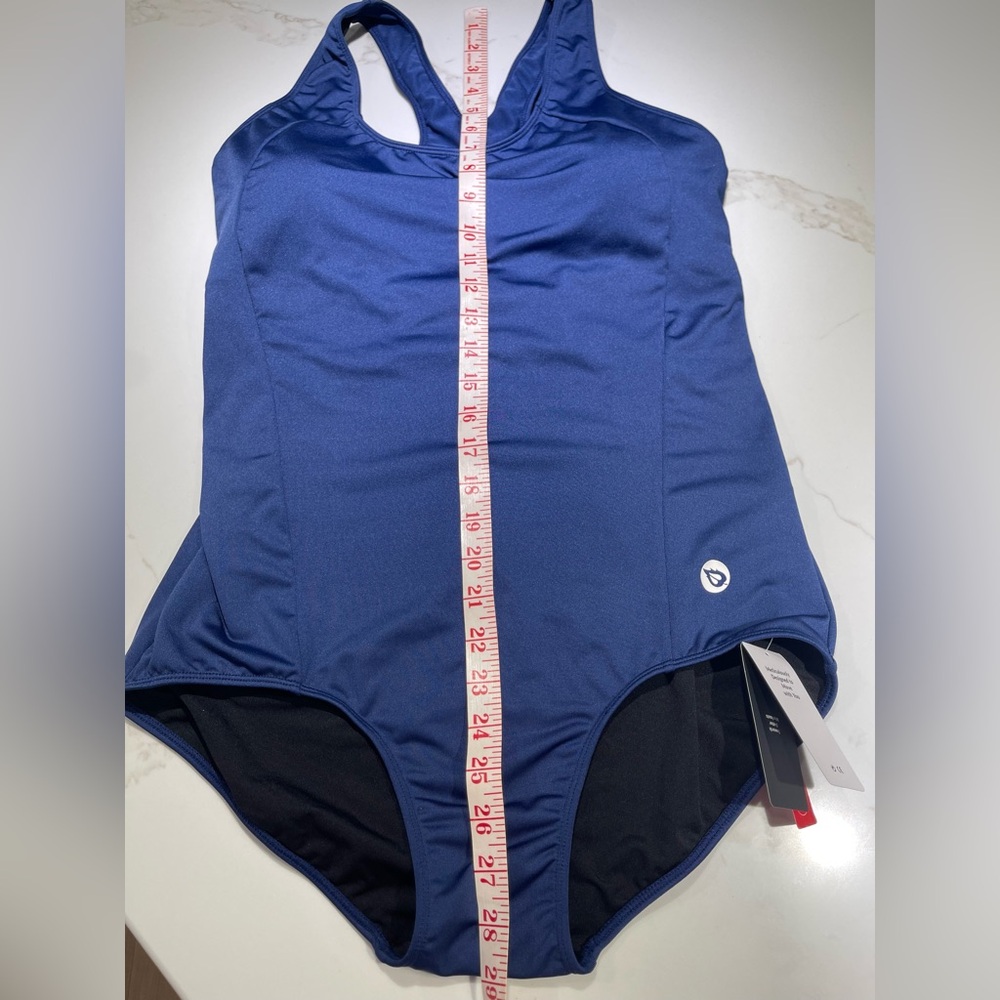 BALEAF one piece Bathing Suit, Navy, Size 40 - Picture 7 of 10